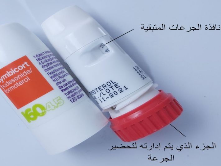 كيفية استخدام بخاخ سيمبيكورت (Symbicort)