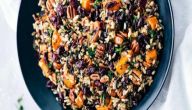 طريقة عمل أرز البيلاف بالبيقان والكرز