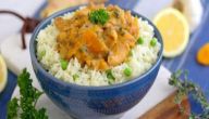 طريقة عمل أرز بالمشمش