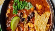 طريقة عمل شوربة التورتيلا