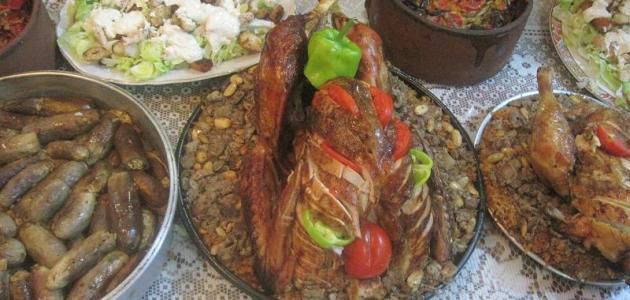 أنواع أكلات الأرز