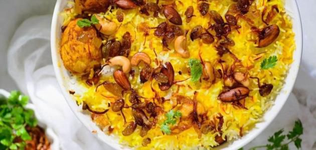 طريقة الأرز الهندي