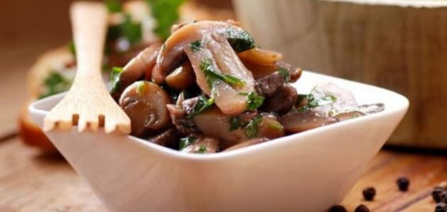 طريقة طبخ الفطر المعلب
