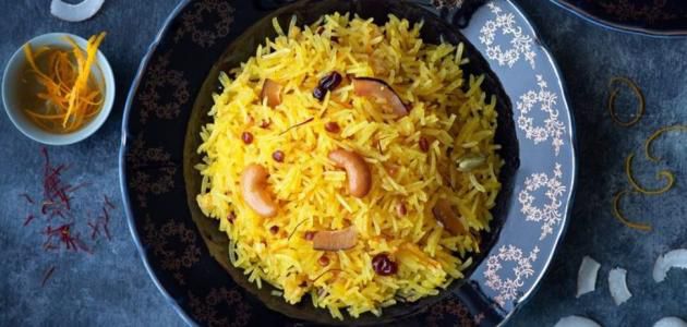 طريقة عمل أرز بالبرتقال