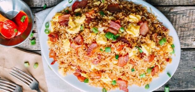 طريقة عمل أرز بالسجق
