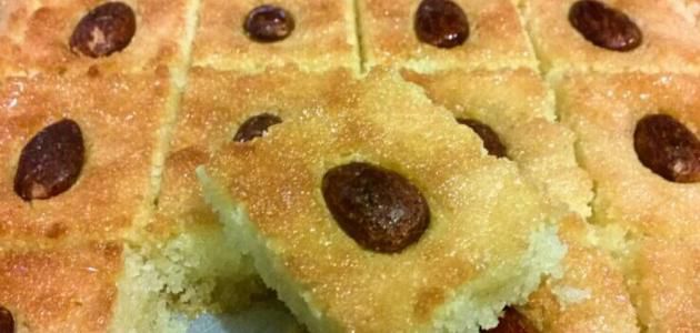 طريقة عمل البسبوسة بالنستله