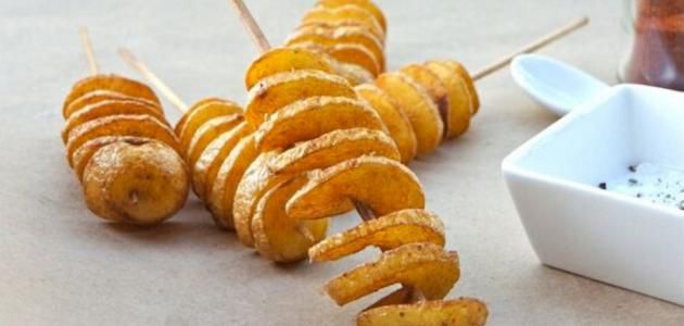 طريقة عمل بطاطا تورنادو
