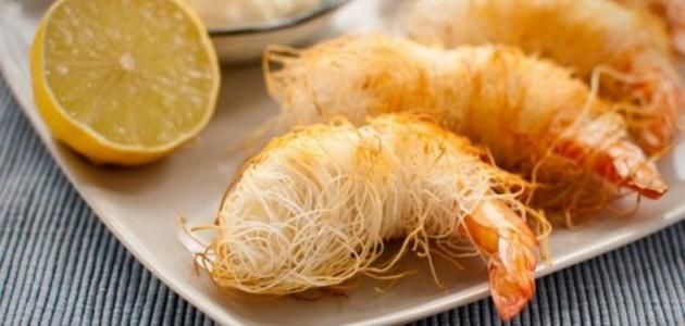 طريقة عمل جمبري بالكنافة
