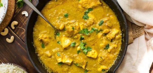 طريقة عمل دجاج كورما الهندي