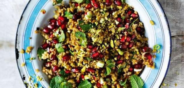 طريقة عمل سلطة الفريكة