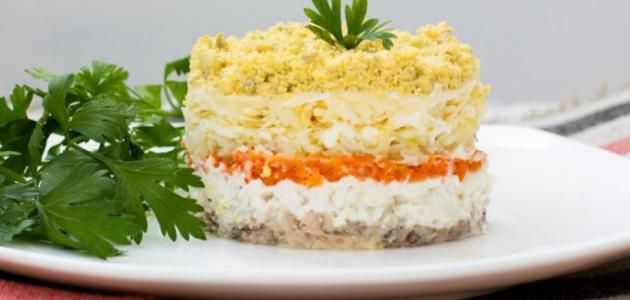 طريقة عمل سلطة ميموزا