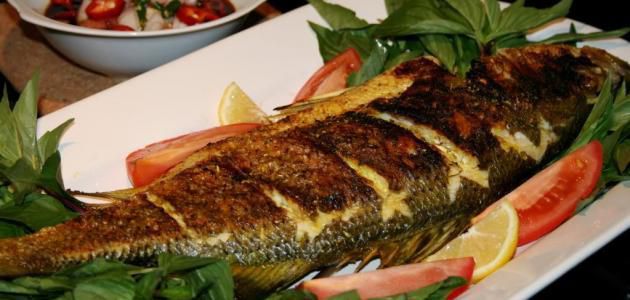 طريقة عمل سمك عراقي بالفرن