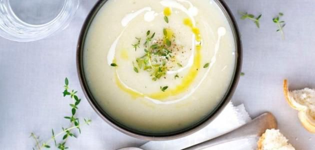 طريقة عمل شوربة الحليب