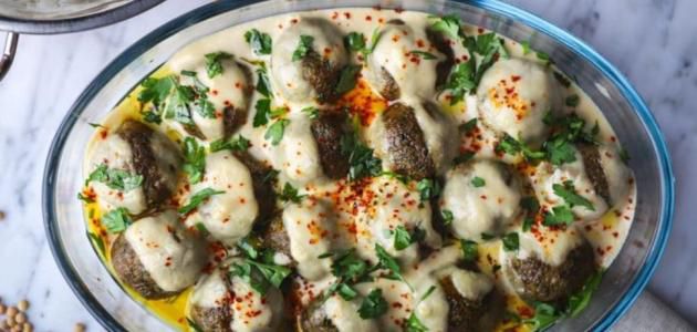طريقة عمل كفتة بطحينية