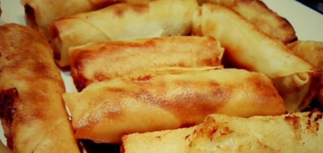 طريقة لف سبرينغ رول