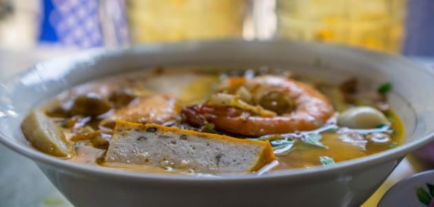 كيفية عمل شوربة السى فود