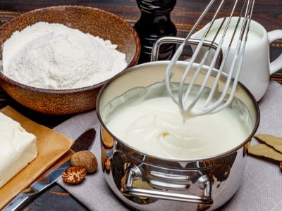 طريقة تحضير البشاميل بدون زبدة