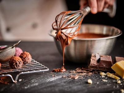 طريقة تحضير كوكيز كرات الشوكولاتة