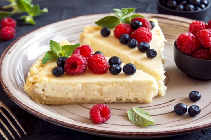 تشيز كيك كريم بروليه، بمقادير مضبوطة