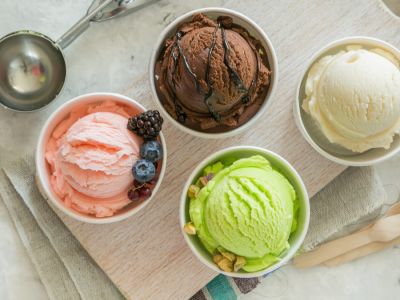 وصفات آيس كريم للأطفال صحية ولذيذة