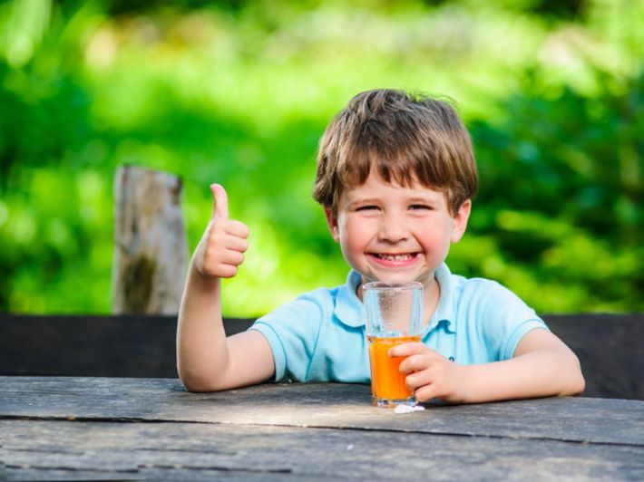 هل يوجد مشروبات لتسمين الأطفال؟