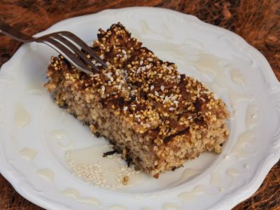 طريقة عمل كيكة الدخن