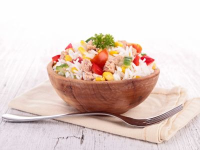 طريقة صحية لتحضير سلطة الأرز اللذيذة